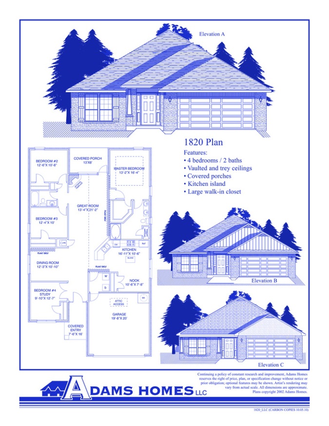 Adams Homes 2508 Floor Plan Floorplans click